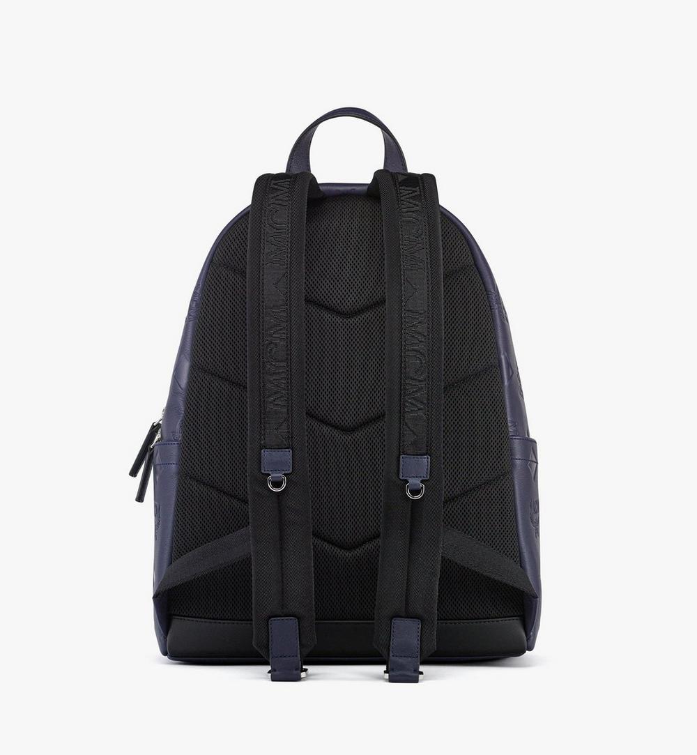 MMKDAVE02VC001-Stark Backpack in Maxi Monogram Leather|NAVY BLAZER