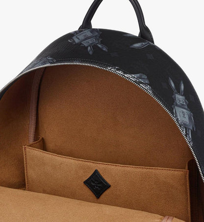 MMKGSVE06BK001-Stark Backpack in Rabot Visetos|BLACK