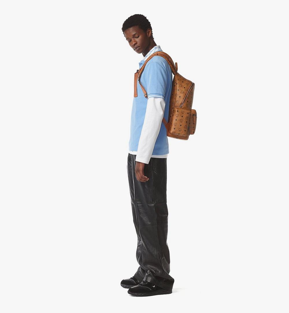 MMKFSVE05CO001-Stark Backpack in Visetos|COGNAC