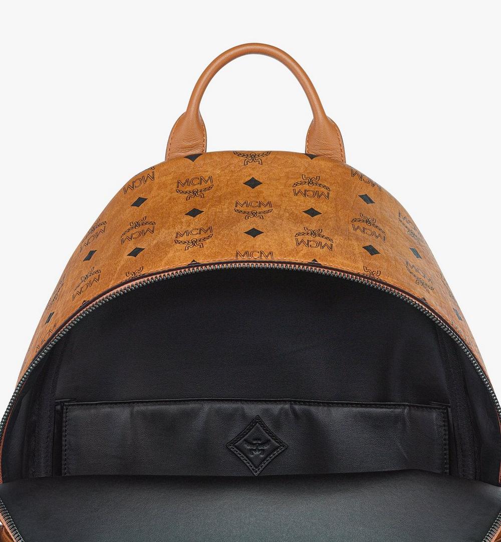 MMKFSVE05CO001-Stark Backpack in Visetos|COGNAC