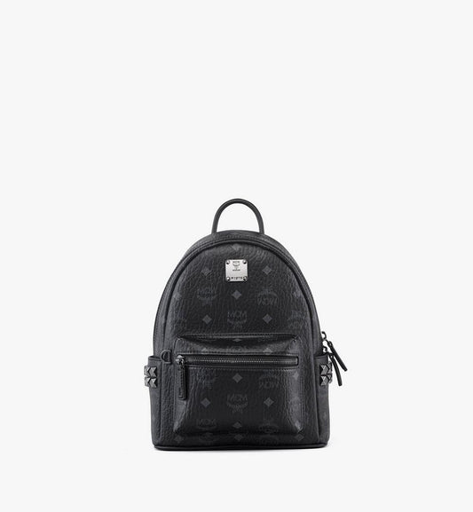 MMKEAVE16BK001-Stark Side Studs Backpack in Visetos|BLACK