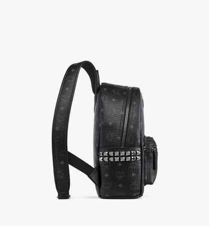 MMKEAVE15BK001-Stark Side Studs Backpack in Visetos|BLACK