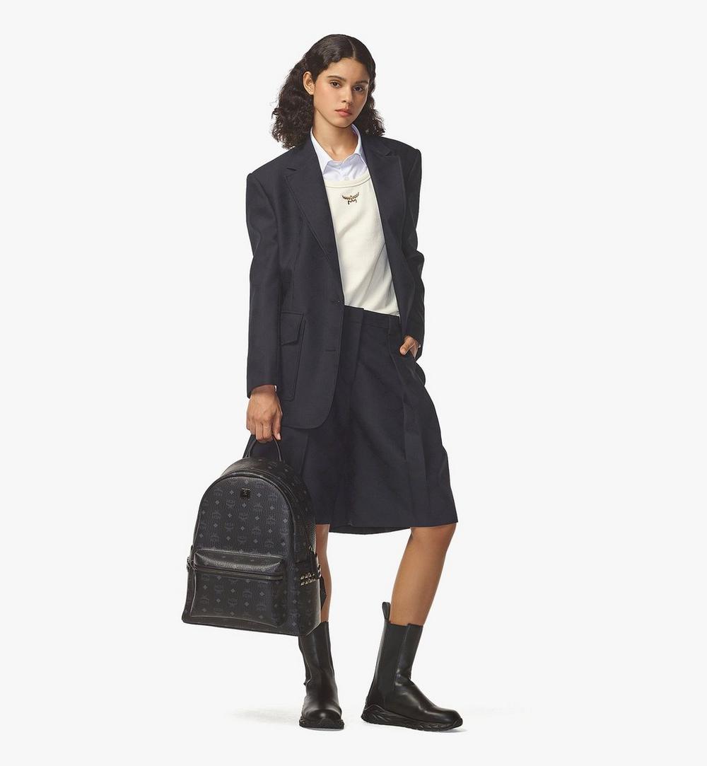 MMKEAVE12BK001-Stark Side Studs Backpack in Visetos|BLACK