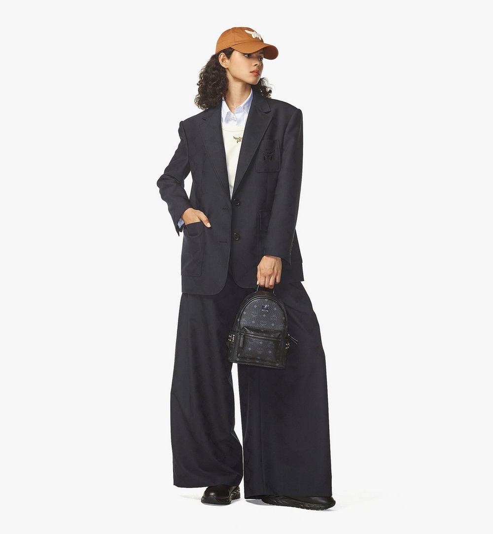 MMKEAVE16BK001-Stark Side Studs Backpack in Visetos|BLACK