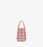 MWPFSMT03PZ001-Toni Top-Zip Shopper in Visetos|SOFT PINK