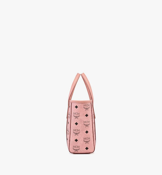 MWPFSMT06PZ001-Toni Top-Zip Shopper in Visetos|SOFT PINK