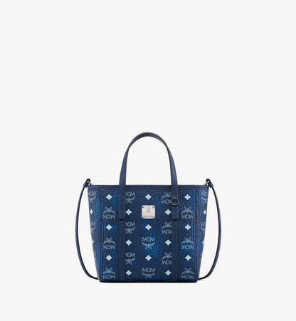 MWPFAMT081F001-Toni Top-Zip Shopper in Visetos|