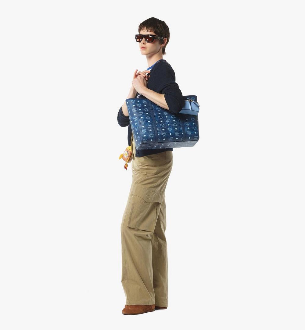 MWPFAMT071F001-Toni Top-Zip Shopper in Visetos|