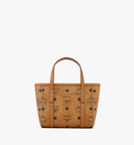 MWPFSMT03CO001-Toni Top-Zip Shopper in Visetos|COGNAC