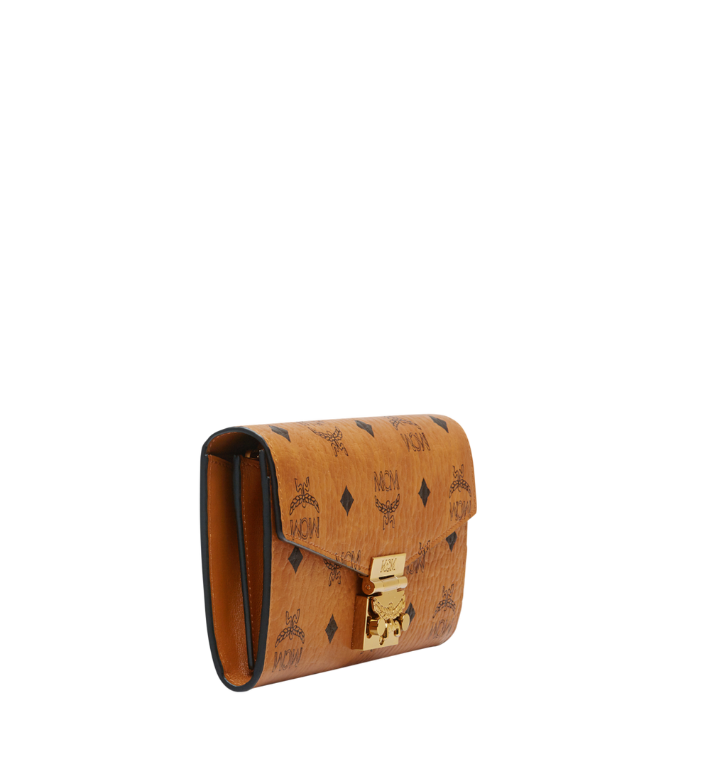 MYLAAPA02CO001-Tracy Crossbody Wallet in Visetos|COGNAC