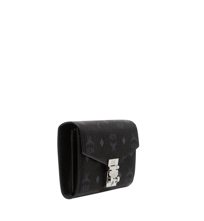 MYLAAPA02BK001-Tracy Crossbody Wallet in Visetos|BLACK