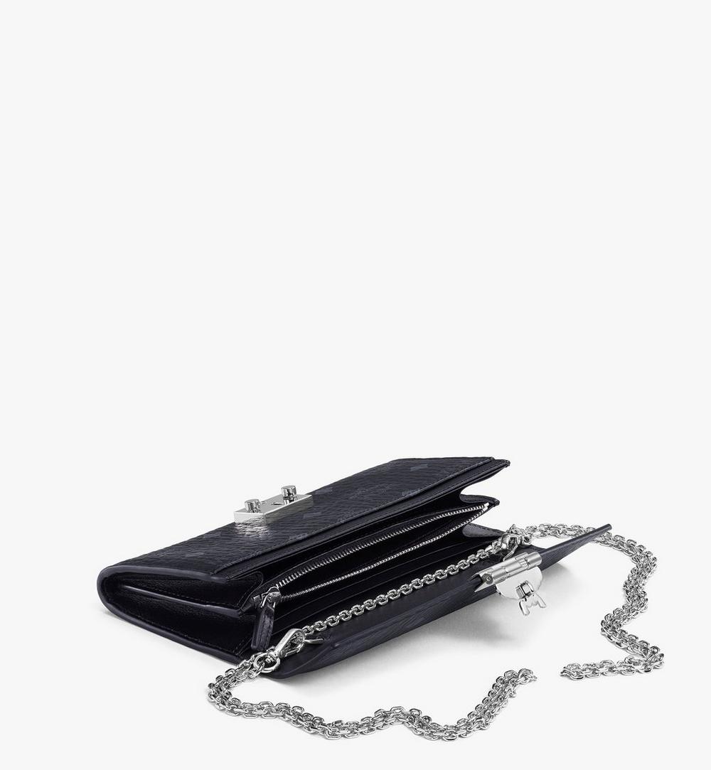 MYLAAPA02BK001-Tracy Crossbody Wallet in Visetos|BLACK