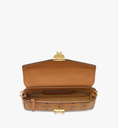 MWRGSXT01CO001-Tracy Crossbody in Visetos Leather Mix|COGNAC