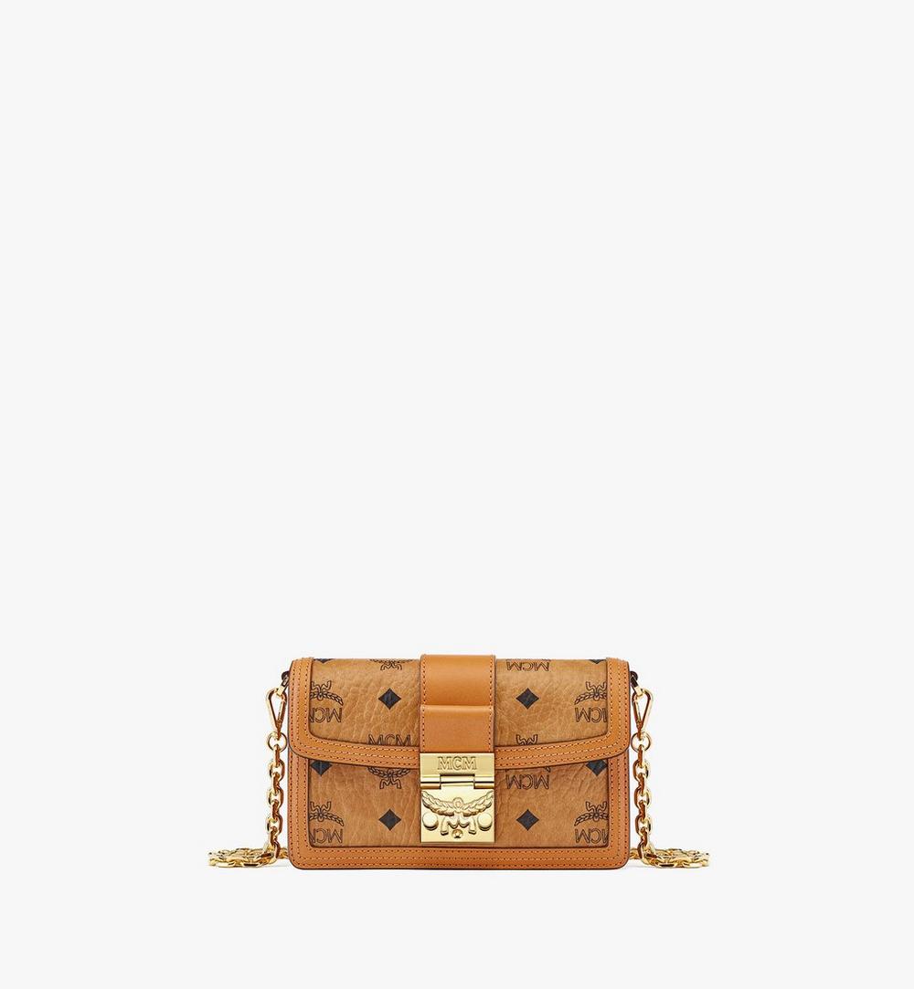 MWRBAWO05CO001-Tracy Crossbody in Visetos|COGNAC
