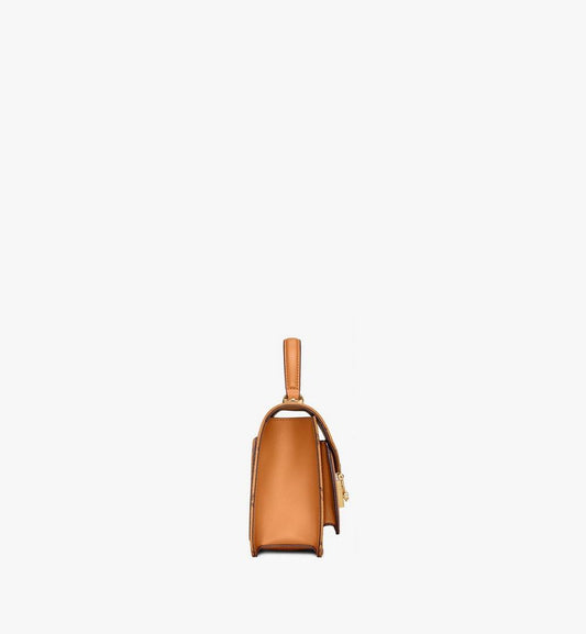 MWEAAPA02CO001-Tracy Satchel in Visetos|COGNAC