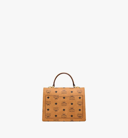 MWEAAPA02CO001-Tracy Satchel in Visetos|COGNAC