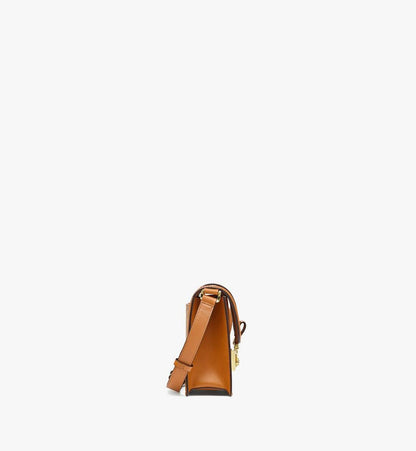 MWSCAXT01CO001-Tracy Shoulder Bag in Visetos|COGNAC