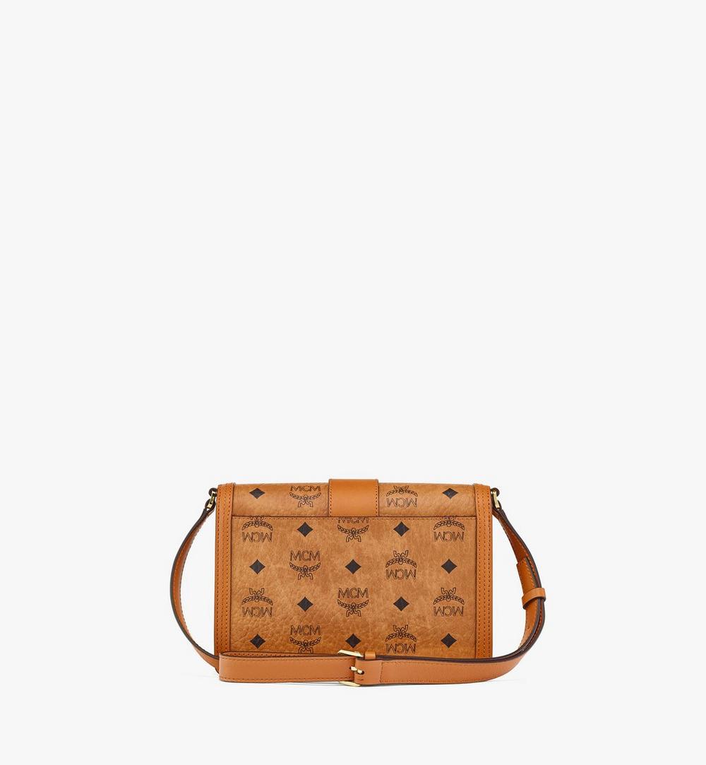 MWSCAXT01CO001-Tracy Shoulder Bag in Visetos|COGNAC