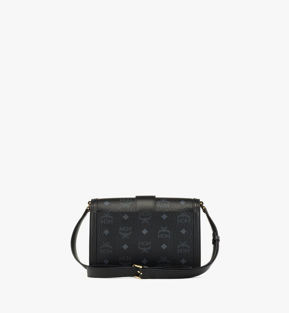 MWSCAXT01BK001-Tracy Shoulder Bag in Visetos|BLACK