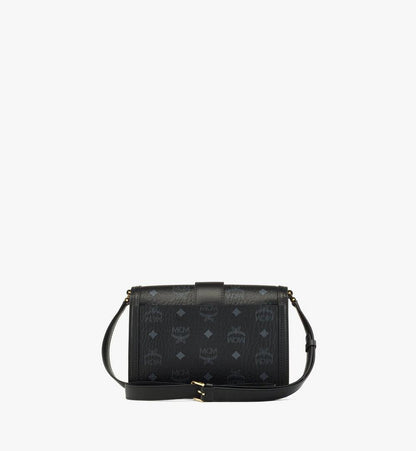 MWSCAXT01BK001-Tracy Shoulder Bag in Visetos|BLACK