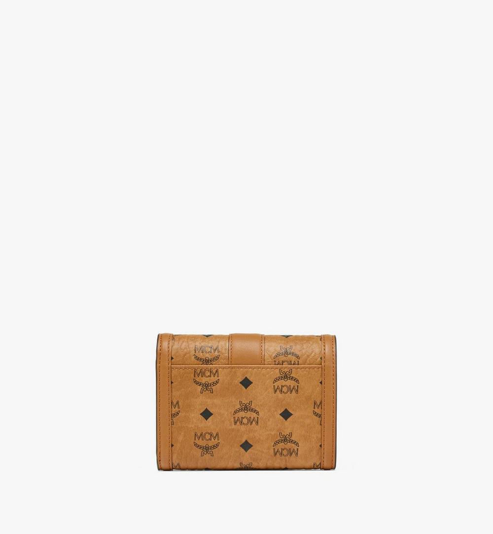 MYSESXT01CO001-Tracy Trifold Wallet in Visetos|COGNAC