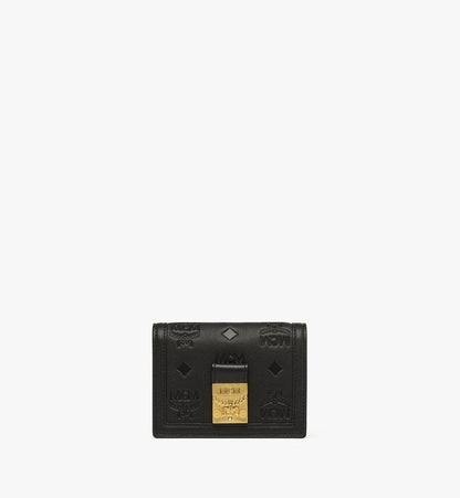 MYSESXT02BK001-Tracy Wallet in Embossed Monogram Leather|BLACK