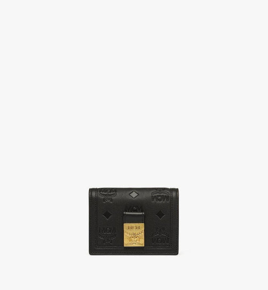 MYSESXT02BK001-Tracy Wallet in Embossed Monogram Leather|BLACK