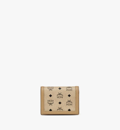 MYSDSXT01I8001-Tracy Wallet in Visetos|BEIGE + BLACK