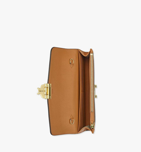 MYLESXT02CO001-Tracy Wallet on Chain in Visetos|COGNAC / BLACK
