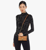 MYLESXT02CO001-Tracy Wallet on Chain in Visetos|COGNAC / BLACK