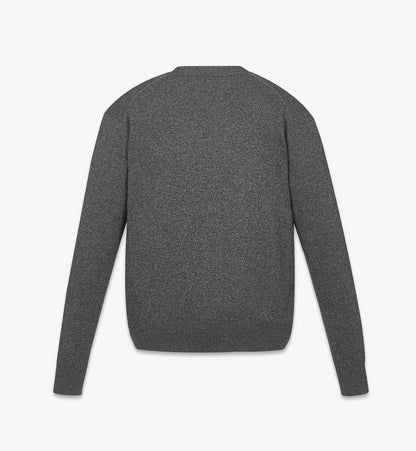 MHDESMM01ED00M-U MCM COL KNIT CARDIGAN ED, MEDIUM|DARK GREY