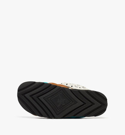 MEXFSMM04MT044-U MCM COL LTHR FLAT SANDALS MT, 044|MULTI