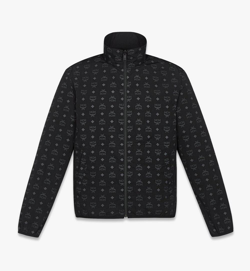 MHJFAMM05BK00L-U MCM COL MN RE-NYLON WINDBREAKER, LARGE|BLACK