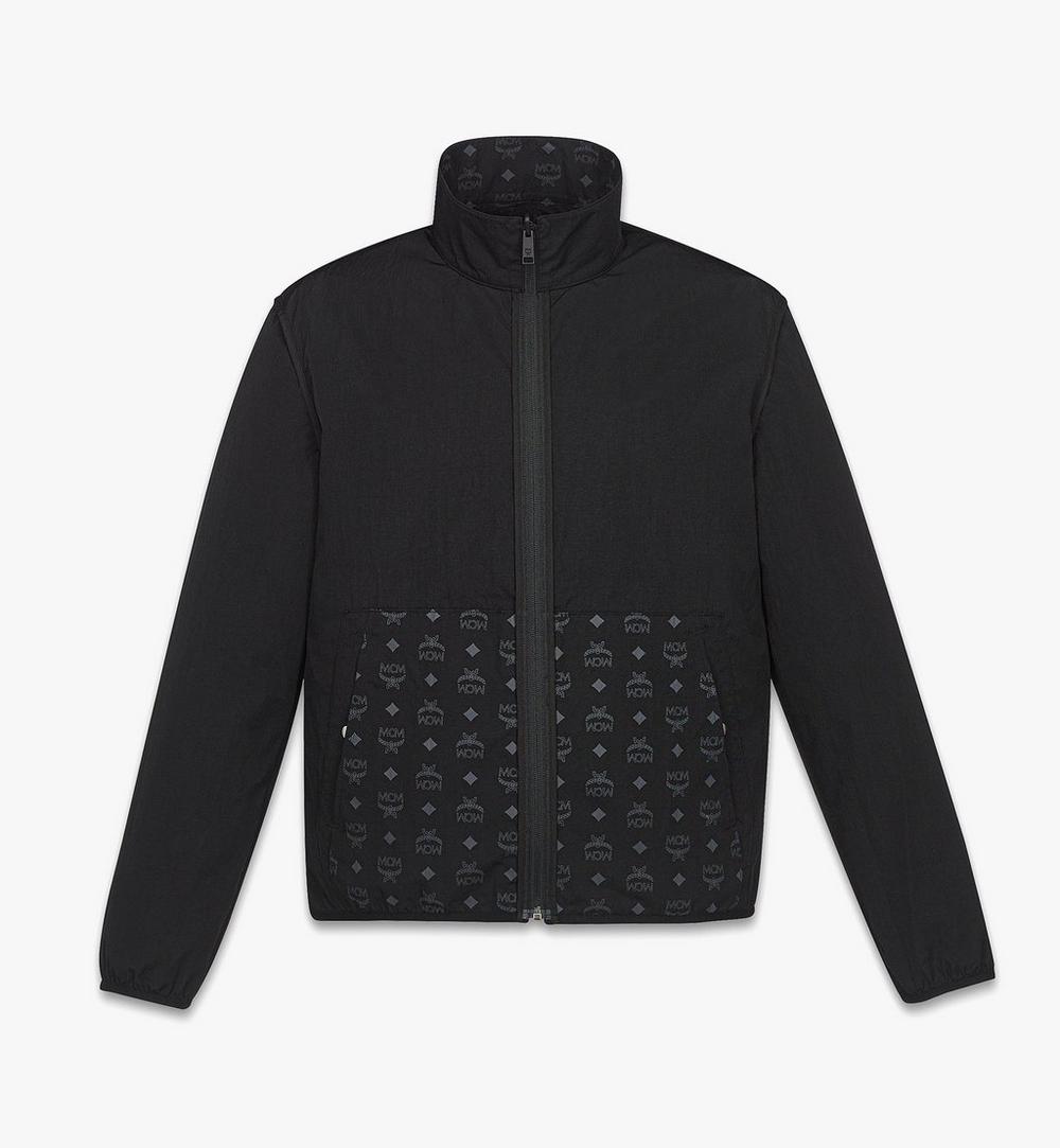 MHJFAMM05BK00L-U MCM COL MN RE-NYLON WINDBREAKER, LARGE|BLACK