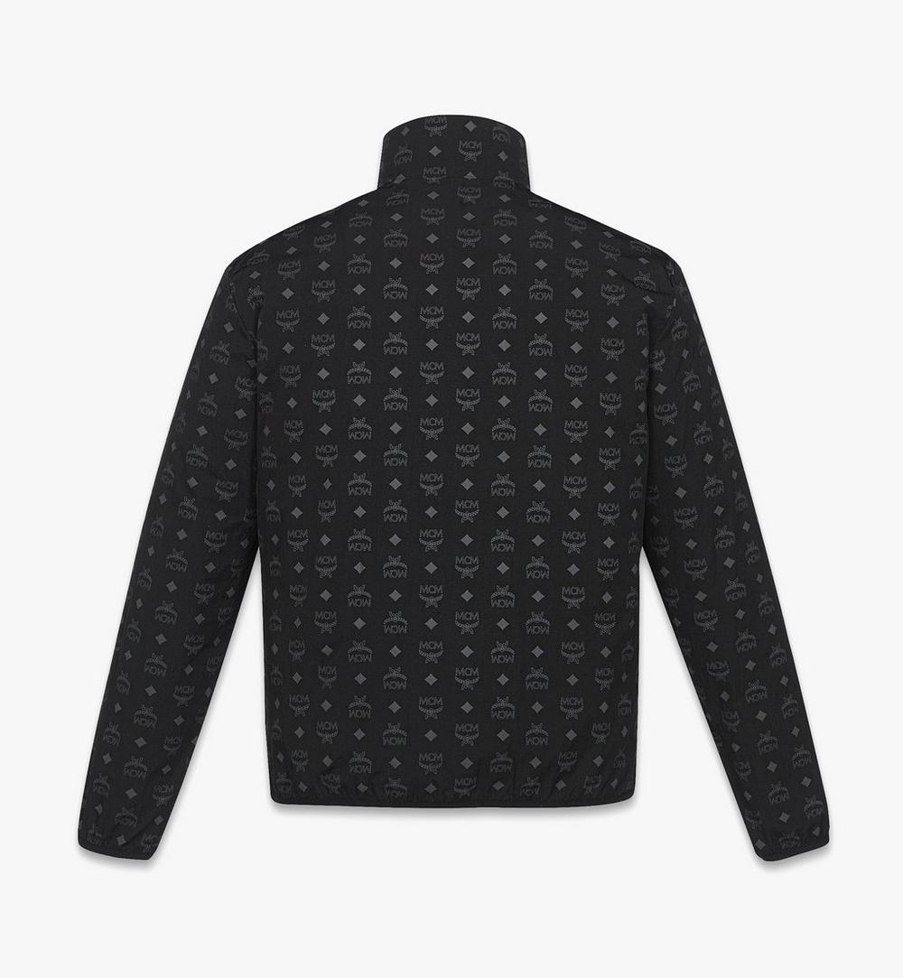 MHJFAMM05BK00M-U MCM COL MN RE-NYLON WINDBREAKE, MEDIUM|BLACK