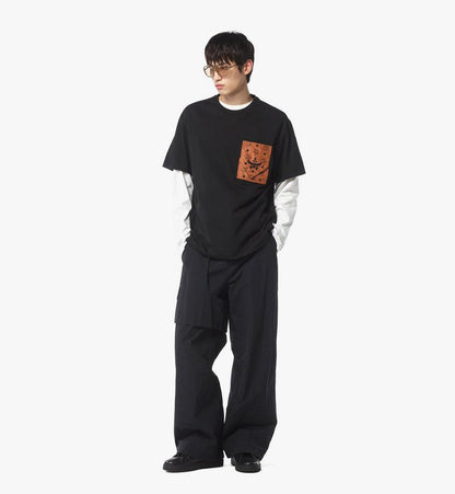 MHTEAMM07BK0XL-U MCM COL NYLON PCK  CTTN J, EXTRA LARGE|BLACK