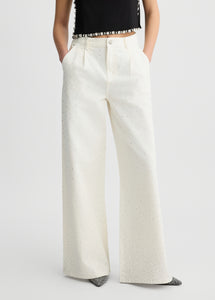 white wool