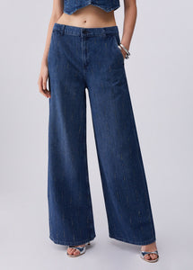 blue denim