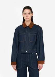 blue denim