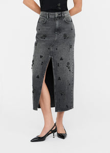 black denim