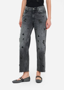 black denim