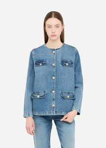 blue denim