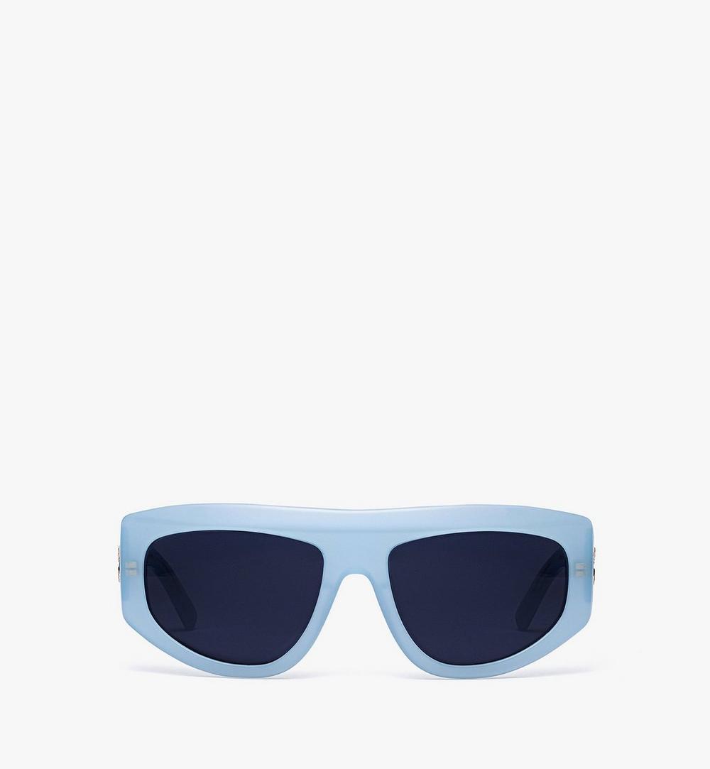MEGESMM02LU001-Unisex Square Sunglasses|BLUE