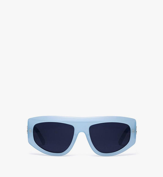 MEGESMM02LU001-Unisex Square Sunglasses|BLUE