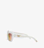 MEGESMM04WT001-Unisex Square Sunglasses|White