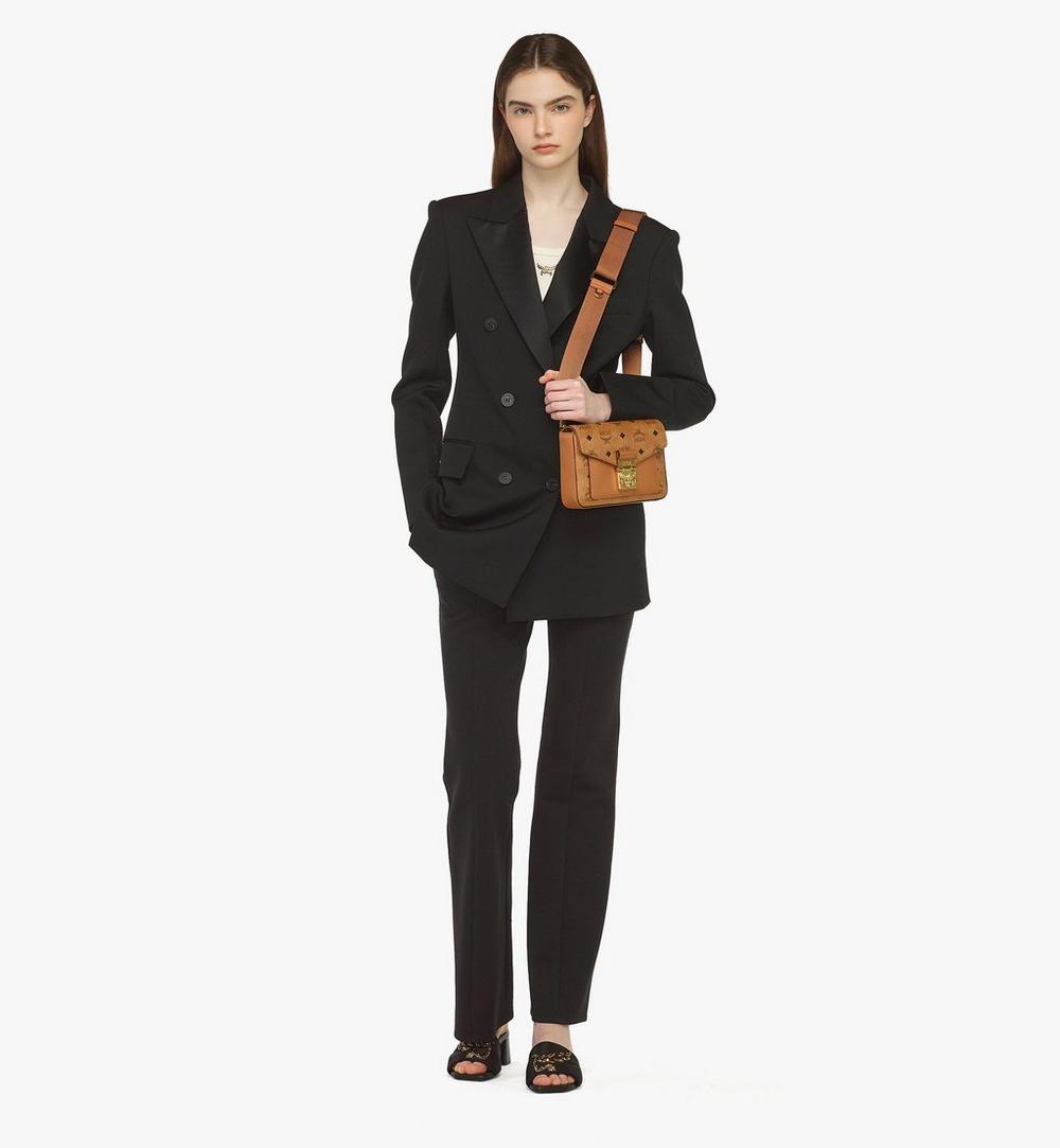 MMRBSME03CO001-Viktor Crossbody in Visetos|COGNAC