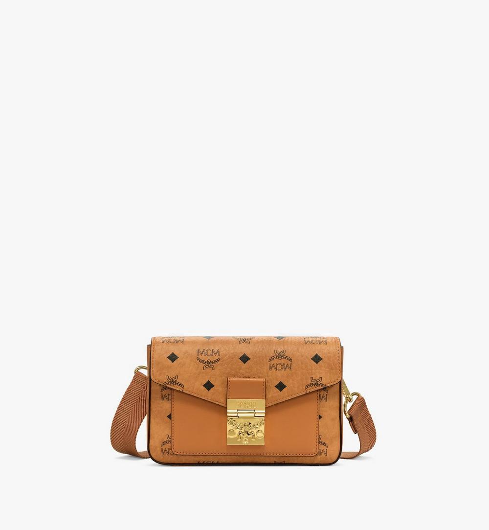 MMRBSME03CO001-Viktor Crossbody in Visetos|COGNAC