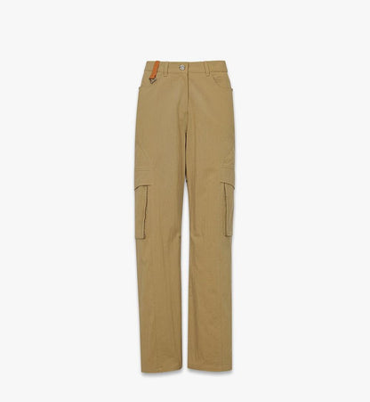 MFPFAMM03IG00L-W MCM COL CTTN NYLON CARGO PANTS, LARGE|BEIGE