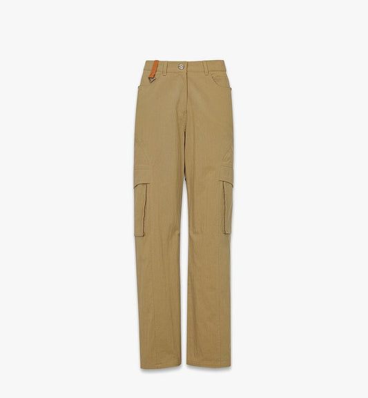 MFPFAMM03IG00L-W MCM COL CTTN NYLON CARGO PANTS, LARGE|BEIGE