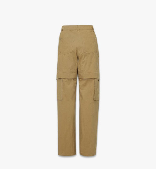 MFPFAMM03IG00M-W MCM COL CTTN NYLON CARGO PANTS, MEDIUM|BEIGE